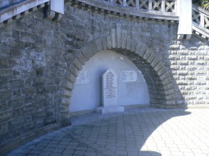 Memorial in central Whanganui city, remembering the dead of the later campaigns against Māori of the late 1860s. 