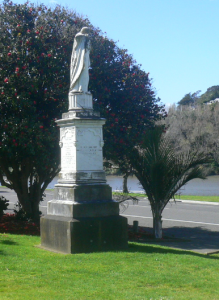Memorial Statue, Moutoa Gardens, Whanganui.
