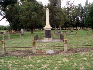 Matawhero War Memorial, just north of Gisborne.