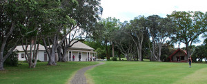 The Treaty House, Waitangi, the most famous house in New Zealand.