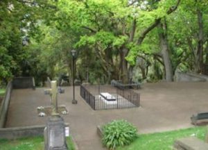 Hobson's Grave, Symonds Street cemetery, Auckland. 