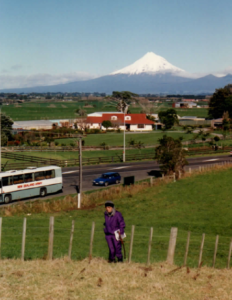 Miria visits the Mahoetahi Battle Site, in North Taranaki. 