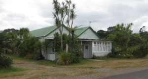 Te Niho o Te Ātiawa, originally the wharekai (dining house) of Te Whiti O Rongomai.