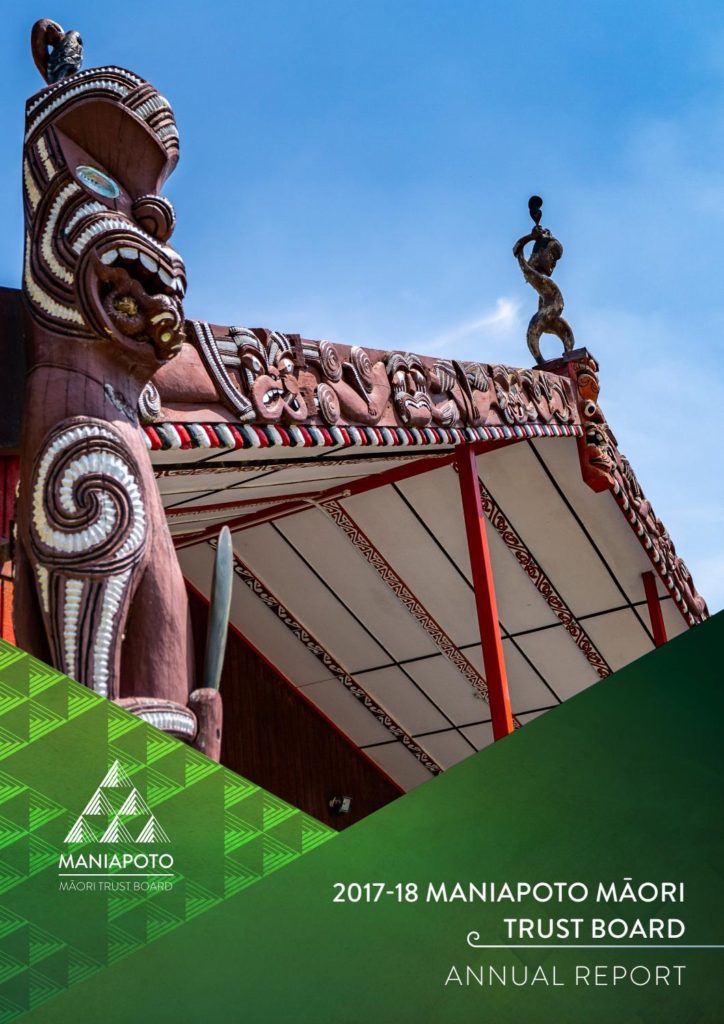 Annual Report 2017 of Ngāti Maniapoto Māori Trust Board
